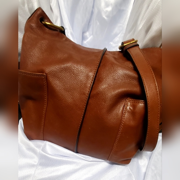 Emerson Brown Leather Hobo - Picture 1 of 3